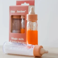 Duo de biberons magiques pour poupée