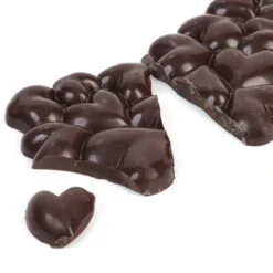 Duo tablettes de chocolat noir et chocolat au lait cœurs Je t'aime 200g