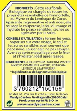 Eau de jouvence immortelle bio 100ml