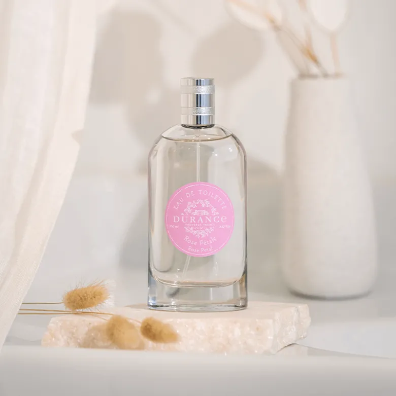 Eau de toilette rose pétale