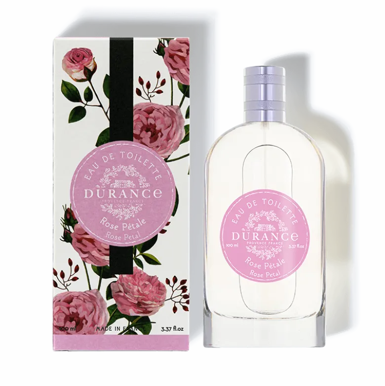 Eau de toilette rose pétale