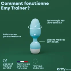 Emy, sonde périnéale connectée