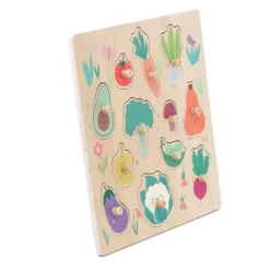 Encastrement en bois légumes du jardin