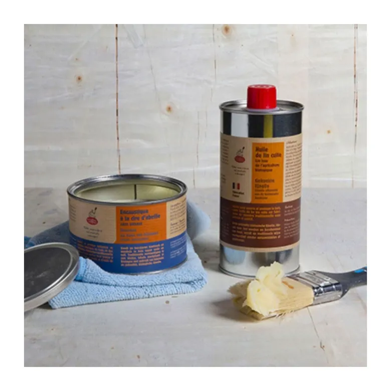 Encaustique cire d'abeille - 240 g
