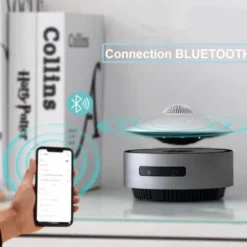 Enceinte en auto-lévitation ufosound