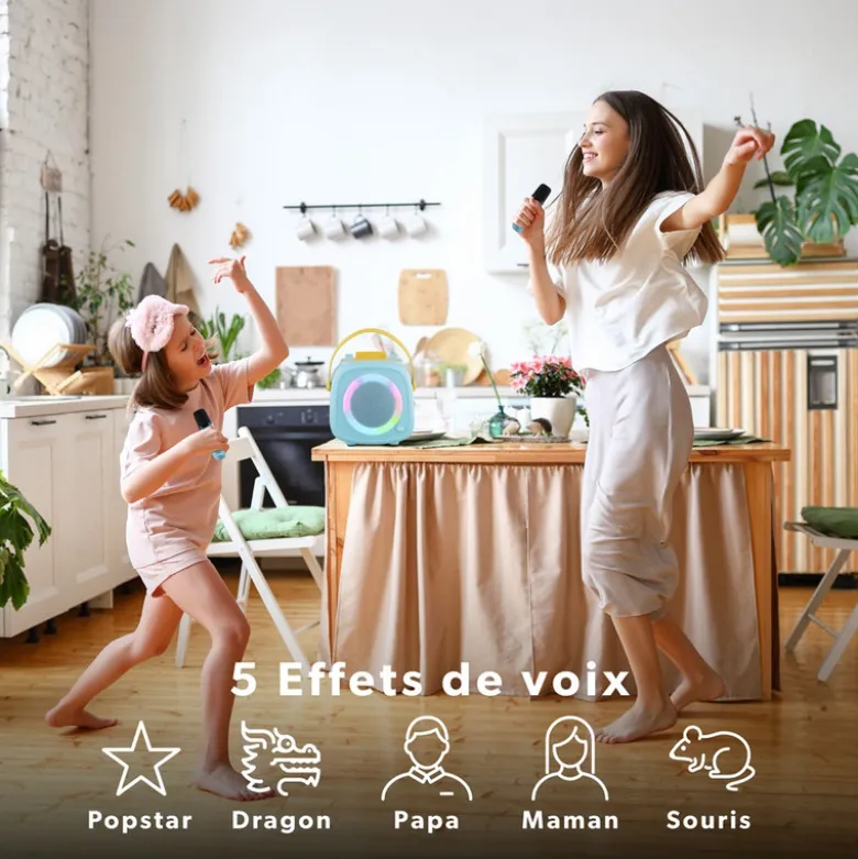 Enceinte karaoké kids – l’enceinte enfant pour chanter et s’amuser en famille !