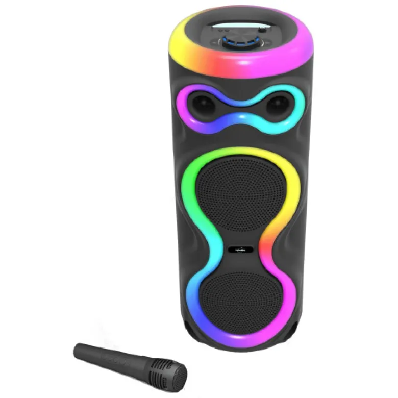 Enceinte lumineuse bluetooth karaoke 100