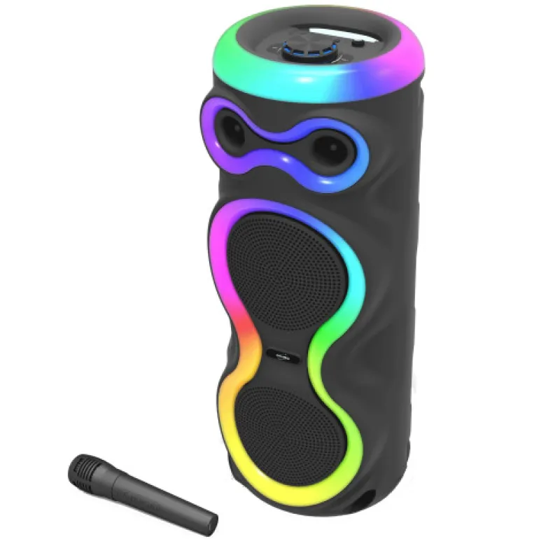 Enceinte lumineuse bluetooth karaoke 100