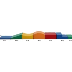 Ensemble blocs 7s pastel clair