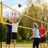 Ensemble complet volley-ball badminton 2 en 1 avec sac