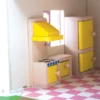 Ensemble de meubles de maison de poupées