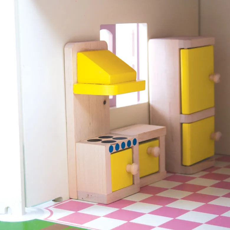 Ensemble de meubles de maison de poupées