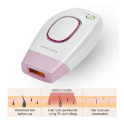 Epilateur à lumière pulsée proficare pc-ipl 3024 rose