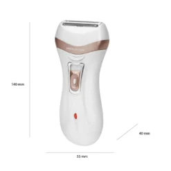 Epilateur. Rasoir et rape anti-callositée proficare pc-lbs 3002 blanc