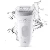 Epilateur rechargeable blanc braun silkepil7011