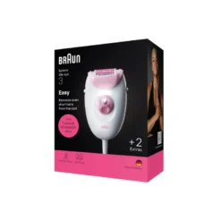 Epilateur secteur rose braun silkepil3031