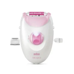Epilateur secteur rose braun silkepil3031