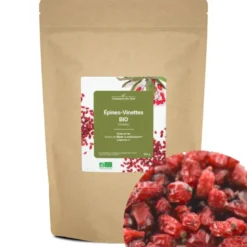Epines-vinettes bio - 500g (séchées) - riche en fer