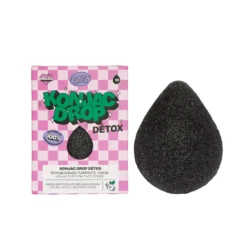 Eponge konjac purifiante visage - konjac drop detox