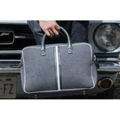 E2r sac ordinateur 15 pouces homme écolo tissu et cuir william