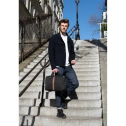 E2r sac ordinateur 15 pouces noir élégant et pratique william