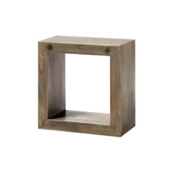 Etagère bois marron - kerline décoration