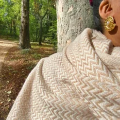 Etole pashmina femme camel