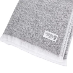 Etole pashmina femme gris foncé