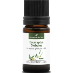 Eucalyptus globulus - huile essentielle bio - 5ml garantie chromacert® - chémot