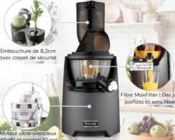 Extracteur de jus evo820s - anthracite - kuvings