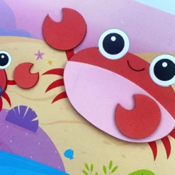 Famille crabes - kit créatif en mousse