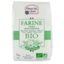 Farine t80 semi-complète bio 100% blés