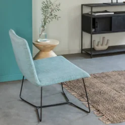 Fauteuil bleu design