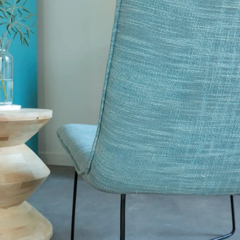 Fauteuil bleu design