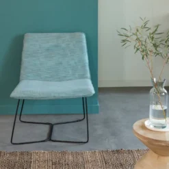 Fauteuil bleu design