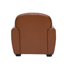 Fauteuil cuir marron club