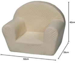 Fauteuil enfant cappuccino