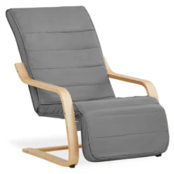 Fauteuil homestyle4u gris