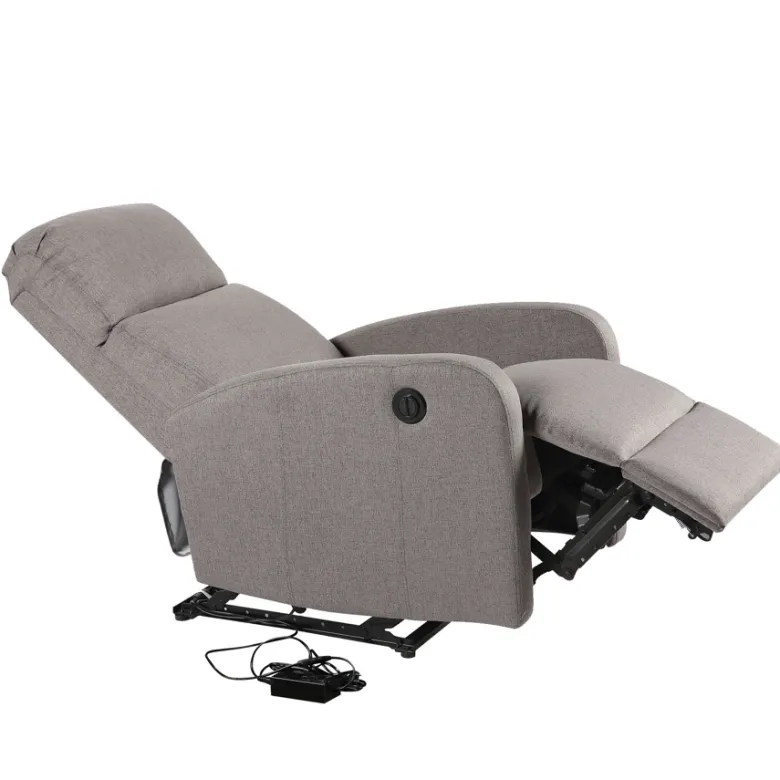Fauteuil électrique inclinable relax gris