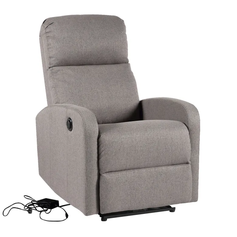 Fauteuil électrique inclinable relax gris