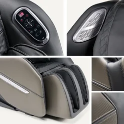Fauteuil massant iresta166-relax-shiatsu Noir