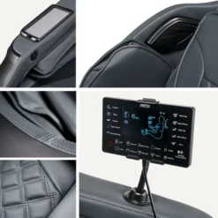 Fauteuil massant iresta336-relax-shiatsu Noir