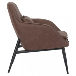 Fauteuil peau synthétique peau