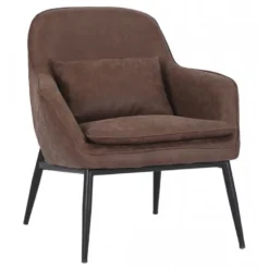 Fauteuil peau synthétique peau