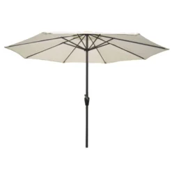 Figari parasol ecru droit rond 27 x 27 m