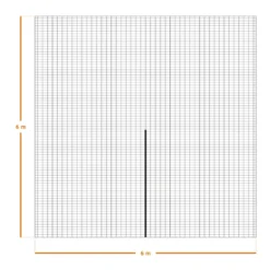 Filet de récolte olives ou autres - 6x6m