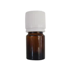 Flacon esterel en verre ambré - 2.5 ml à 50 ml bouchage - capsule compte goutt