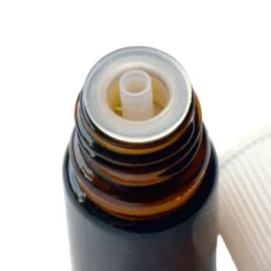 Flacon esterel en verre ambré - 2.5 ml à 50 ml bouchage - capsule compte goutt