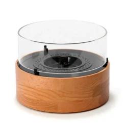 Flamme de table en bois de chêne