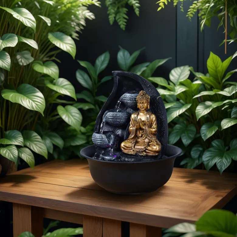 Fontaine d'intérieur bouddha praya